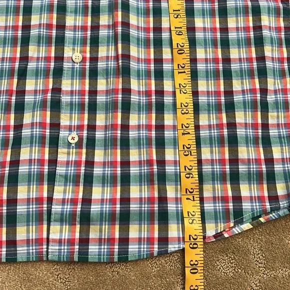 NWT Roundtree & Yorke Short Sleeve Button Down Shirt, Small - Picture 6 of 7